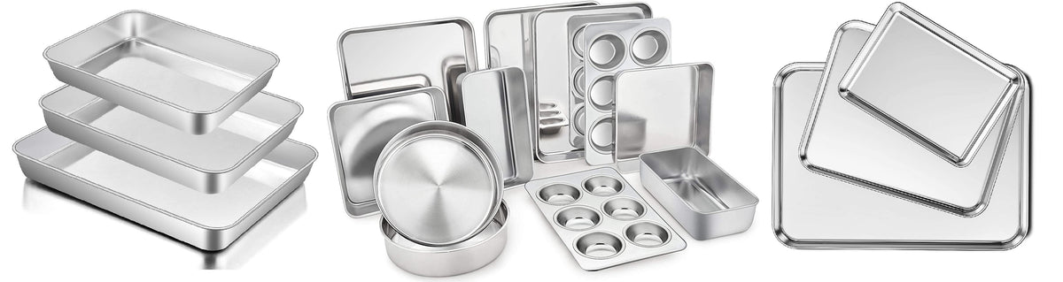 11 x 7-inch MUFFIN CUPCAKE PAN 18/0-gauge Commercial Stainless Steel. –  Health Craft