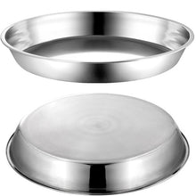 Load image into Gallery viewer, CLOSEOUT 13-in Chicago Style DEEP DISH PIZZA PAN 18/0-gauge Stainless