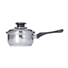 Load image into Gallery viewer, CLOSEOUT 7-Ply 1.7 Qt. SAUCEPAN Waterless Cookware with Vented Lid Magnetic T304 Surgical Stainless Steel