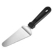 Load image into Gallery viewer, 6 LEFT Stainless Steel Pizza, Cake, Pie, Quiche SERVER with Non-Slip Grip Handle