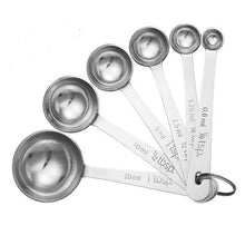 Load image into Gallery viewer, PRO SERIES 6-Pc. Measuring SPOON High-Quality Stainless Steel