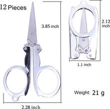 Load image into Gallery viewer, BOGO Mini Folding Pocket or Purse SCISSORS Stainless-Steel Buy 1 Get 2