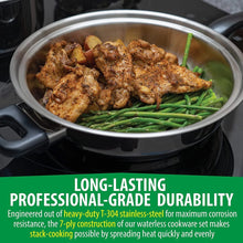 Load image into Gallery viewer, SOLD OUT 7-Ply 11-inch Sauté SKILLET no longer available individually in 7pc Set ONLY