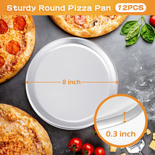 Load image into Gallery viewer, CLOSEOUT 9-inch PIZZA PAN Toaster Oven Size Dessert Plate 18/0-gauge Stainless Steel