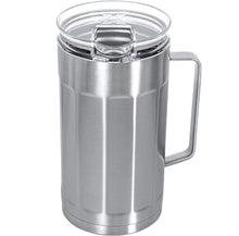 Load image into Gallery viewer, 84 oz. BEVERAGE Batter PITCHER with BPA Free Lid 304 Stainless Steel Insulated Hot Cold