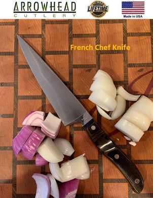 Vintage 1965 EKCO Arrowhead FRENCH CHEF KNIFE Handmade in the USA