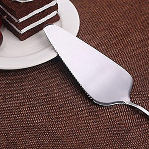 BOGO CAKE and PIE SERVER with Serrated Edge Stainless Steel Buy 1 Get 2