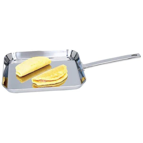 11” Square Griddle, Premium Steinless Steel Cookware