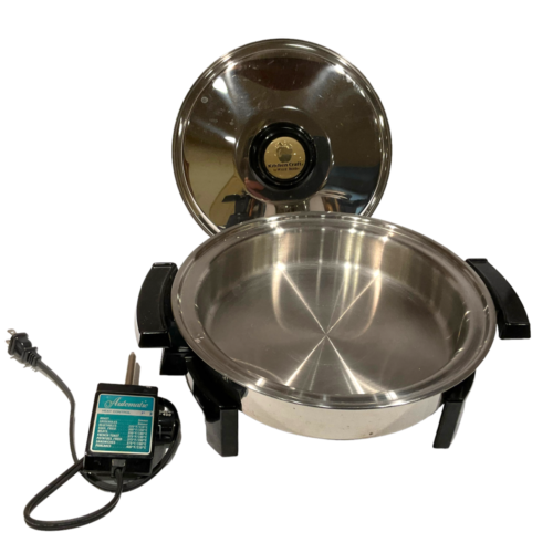 WEST BEND LIQUID COREリキッドコア 電気 スキレット Z-B West Bend LIQUID CORE ELECTRIC SKILLET Made in USA – Health
