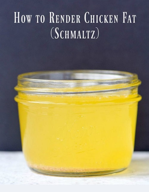 Bacon fat, Butter, Fresh Cream ann SCHMALTZ NJ Culinary History