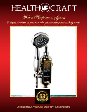 Soft 'N Clean 5-Stage Stainless Steel Shower Filter and Softener - Call for U.S. Price List 813-390-1144