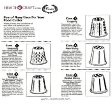 Load image into Gallery viewer, Original Rotary Mandolin FOOD CUTTER with Square Base - See Video