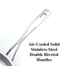Load image into Gallery viewer, PRO SERIES 1½ Qt. SAUCEPAN 430 Induction Ready Stainless Steel Made in USA