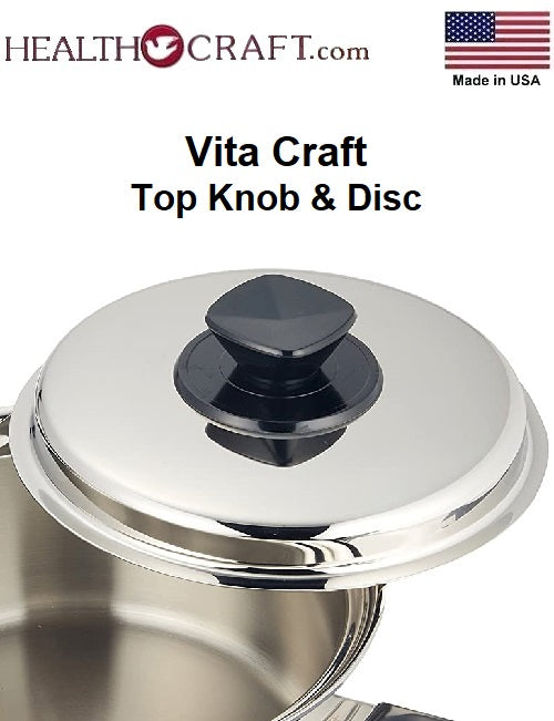 Vita Craft KNOB and DISC also fits Royal Queen waterless