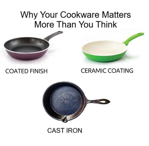 Why Your Cookware Matters More Than You Think - Cast Iron • Ceramic • Coated/Nonstick