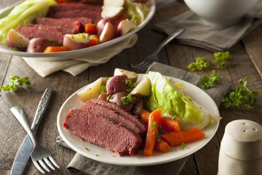 CORNED BEEF and CABBAGE - Happy St. Patty's Day - SEE VIDEO