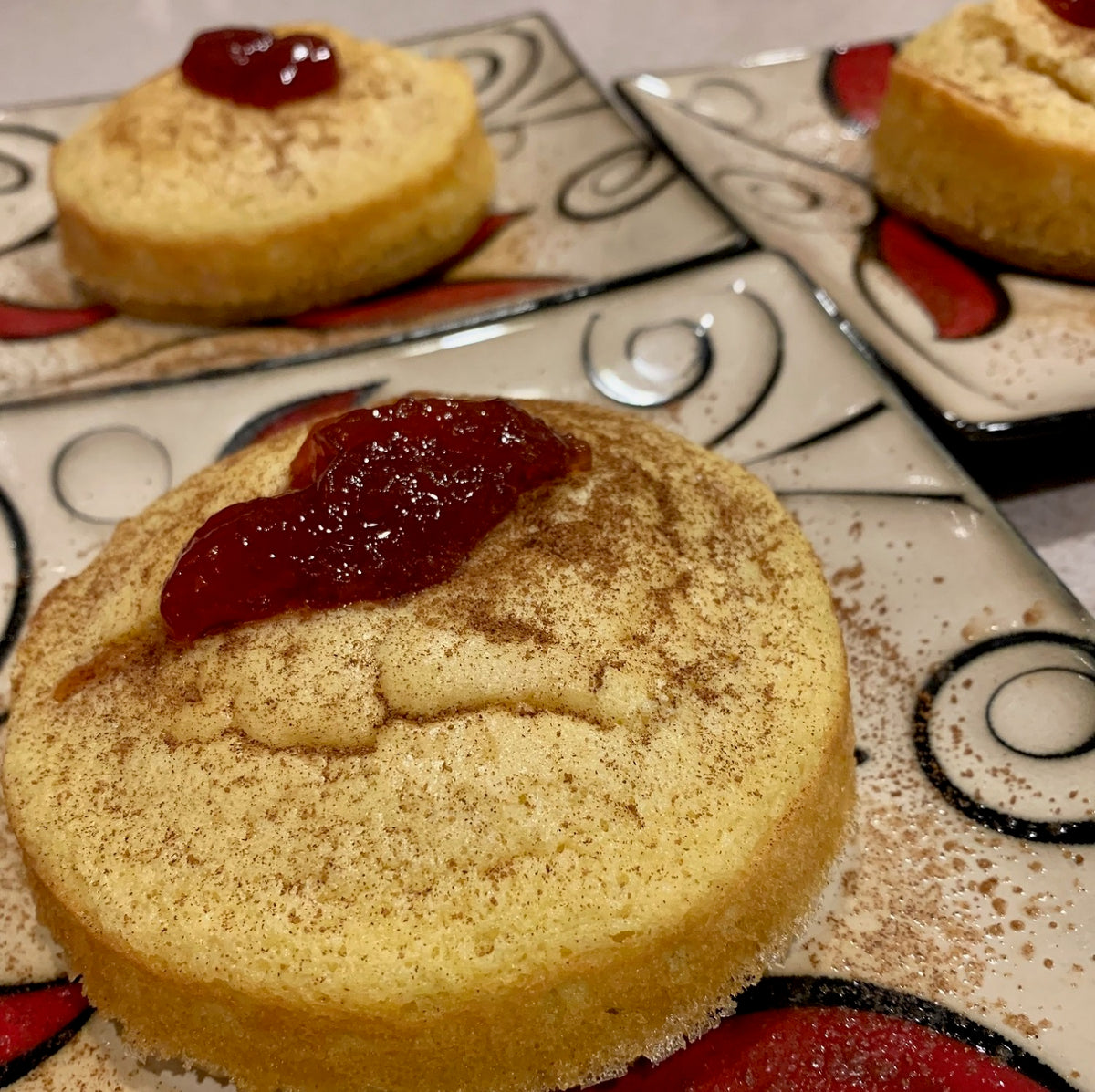 Amaretto Sponge Cake from Pancake Batter Health Craft