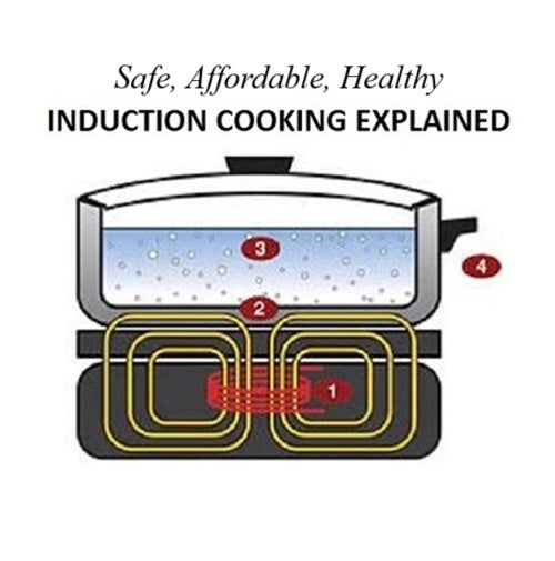 Induction Cooking with Multi-Ply Full-Body Stainless Steel Cookware