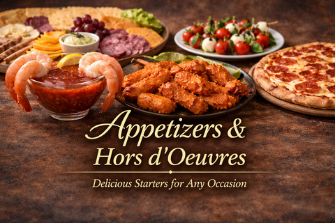 Appetizers and Hors d’ Oeuvres