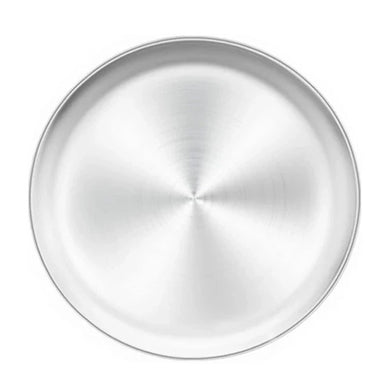 12-inch PIZZA PAN Dinner Plate 18/0-gauge Stainless Steel - Pepperoni Pizza Recipe