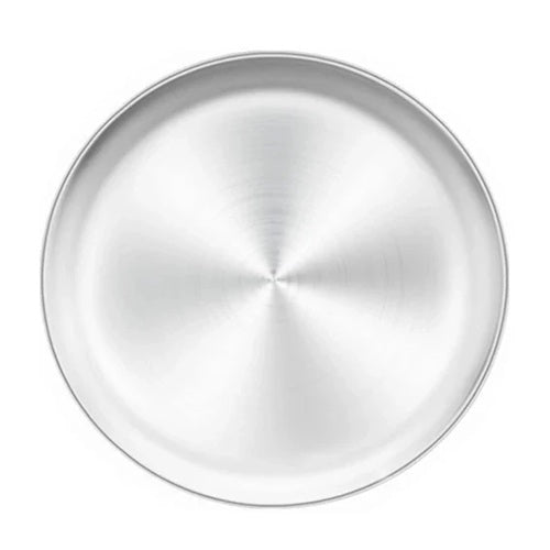 12-inch PIZZA PAN Dinner Plate 18/0-gauge Stainless Steel - Pepperoni Pizza Recipe