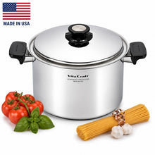 Load image into Gallery viewer, #5 Commercial Stockpot Set | Made in USA Stainless Steel Cookware