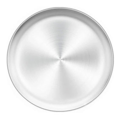 13-inch PIZZA PAN Serving Platter 18/0-gauge Stainless Steel - Pizza Dough Recipe