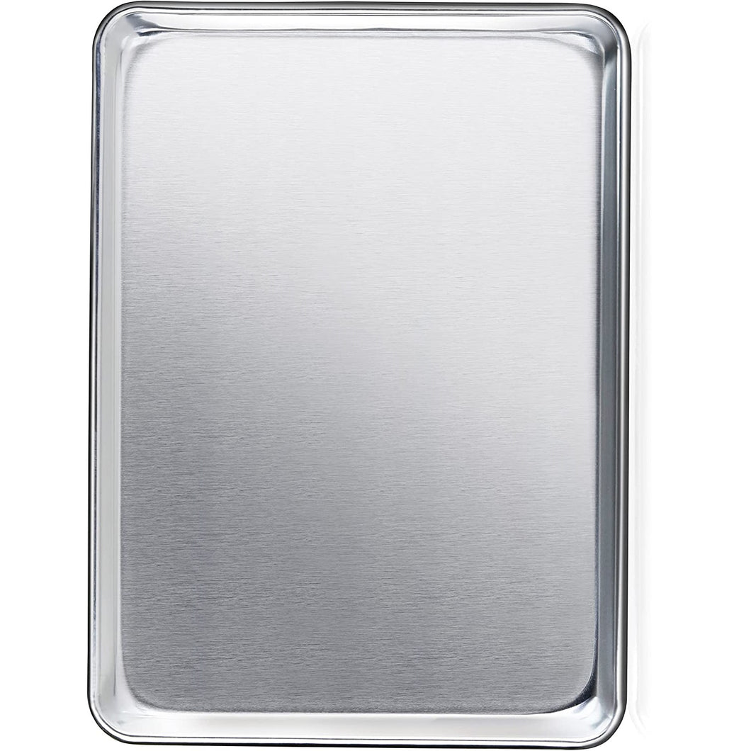 CLOSEOUT 3 LEFT - 18 X 13-inch BAKING SHEET 18/0 Heavy Gauge Stainless Steel