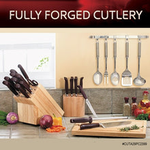 Load image into Gallery viewer, 29-Piece Professional Forged Cutlery Set | Stainless Steel Knives