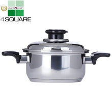 Load image into Gallery viewer, 2 Qt. SAUCEPOT with Steam Control Vented Lid for Waterless Cooking T304ss Induction Ready