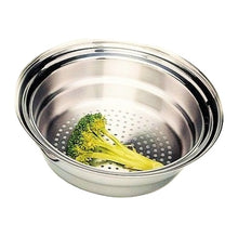 Load image into Gallery viewer, 2 Qt. 3-Tier CULINARY Steamer Strainer fits 1½, 2, 2½, 3, 3½, 4, and 6½ Qt. Stainless Steel