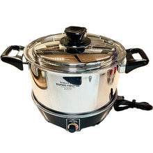 Load image into Gallery viewer, West Bend Electric SLO-COOKER Electric Base with 4-Qt. Neova 5-ply Stockpot