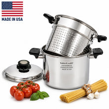 Load image into Gallery viewer, #5 Commercial Stockpot Set | Made in USA Stainless Steel Cookware