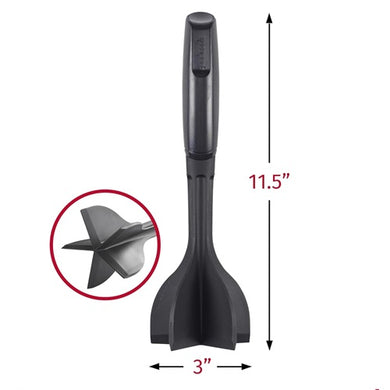 3 LEFT 5-Blade Heat-Resistant Nylon Ground Meat Chopper - Potato Masher