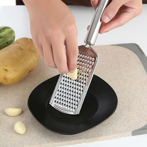 Stainless Steel Cheese Grater Citrus Zester Spices Ginger Garlic Chocolate Nutmeg