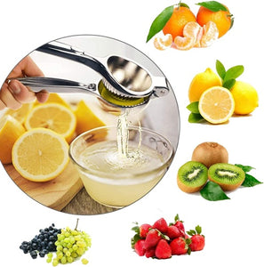 Lemon Lime Squeezer Manual Citrus Juicer Press - Heavy Duty Commerciall Stainless Steel