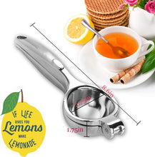 Load image into Gallery viewer, Lemon Lime Squeezer Manual Citrus Juicer Press - Heavy Duty Commerciall Stainless Steel