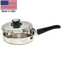 Load image into Gallery viewer, Health Craft 1¾-Qt SAUTÉ PAN 5-Ply T304s Magnetic Stainless Steel Made in USA