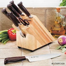 Load image into Gallery viewer, 9-Piece Gourmet Forged Cutlery Set | Professional Kitchen Knives