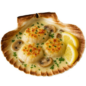 Coquilles St. Jacques  (Scallops in the Style of St. James)