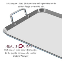 Load image into Gallery viewer, PRO-SERIES 19x12 JELLY ROLL PAN Double Griddle for 5-Ply Heavy Dutry