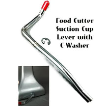 Load image into Gallery viewer, Food Cutter PLUNGER HANDLE with C-Washer for Square Suction Cup Base