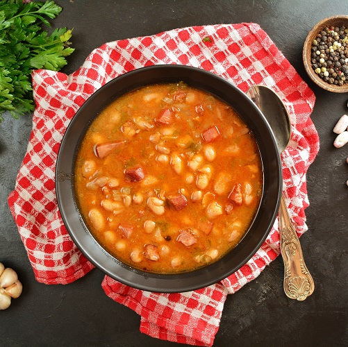 ITALIAN SAUSAGE and CANNELLINI BEAN SOUP by Chef Charles Knight