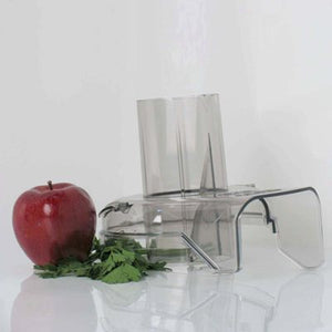 CLEAR PLASTIC DOME Nutri-Tech Stainless Steel Professional Juicer