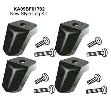4 West Bend LEGS with SCREWS for 12-in Liquid Core Electric Skillet, Electric Saucepan