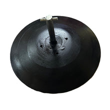 Load image into Gallery viewer, Round Black Suction Cup for Kitchen Kutter – 5½ Inches Wide - Call 1-813-885-5244