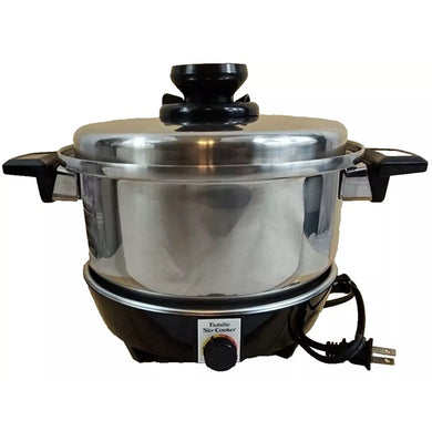 Kitchen Craft West Bend Electric SLO-COOKER Electric Base with 4-Qt. Saucepan