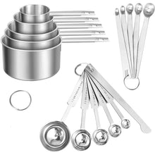 Load image into Gallery viewer, PRO SERIES 16-Pc. Measuring Set Heavy Gauge Stainless Steel