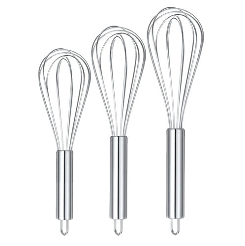3-Pc Stainless Steel WHISKS 8