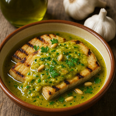 Sicilian Agliata Garlic Sauce- Chef Charles Knight